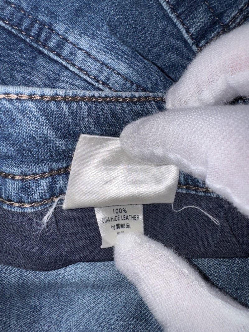 Diesel THAVAR Denim Sweat Pants Jeans W32 Blue Jogger Stretch