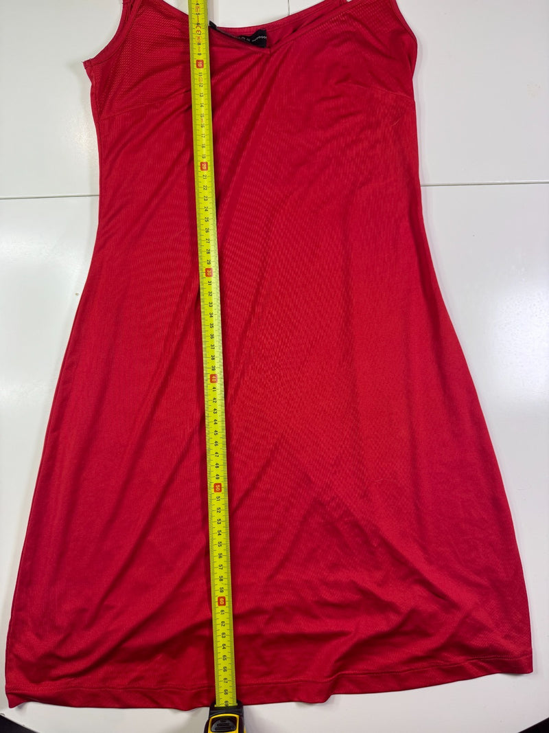 Guess Y2K Mini Dress Spaghetti Strap Red Size S
