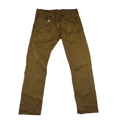 Levi's Vintage 502 Straight Leg Pants W31 L30 Brown