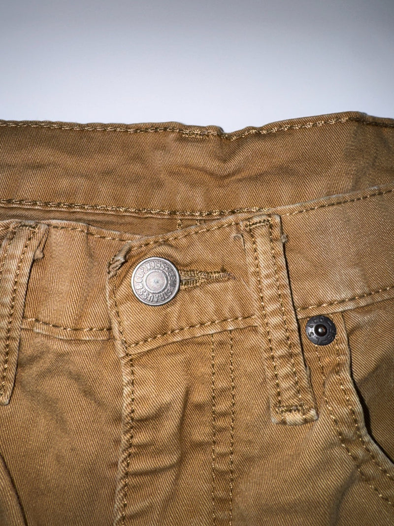 Levi's Vintage 502 Straight Leg Pants W31 L30 Brown