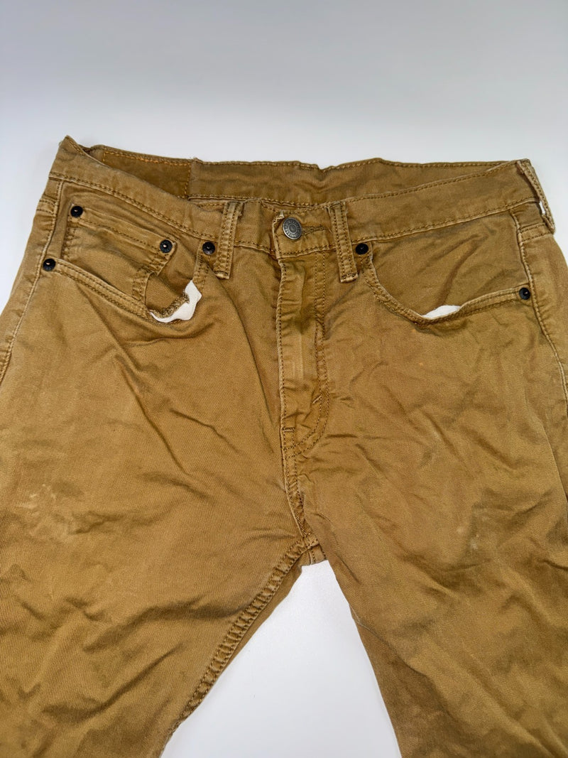 Levi's Vintage 502 Straight Leg Pants W31 L30 Brown