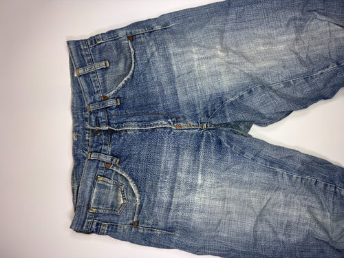 G-Star Raw S.C.A Crotch Jeans W31 L32 Vintage Y2K Blue Denim