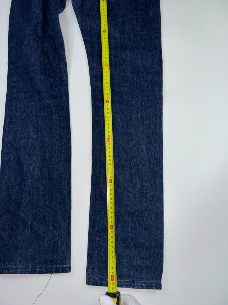 Diesel Industry Vintage Y2K Jeans W27 Made in Italy Dark Blue