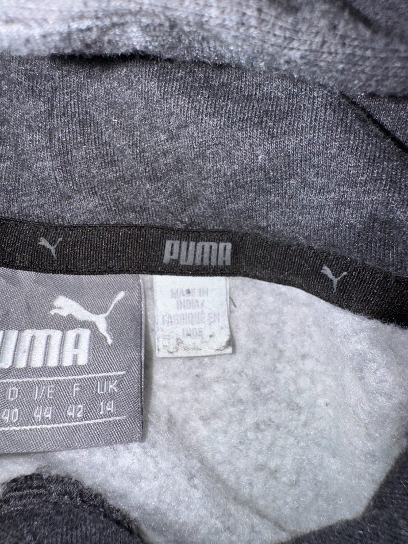 Puma Essentials Big Logo Hoodie Dark Grey Women L