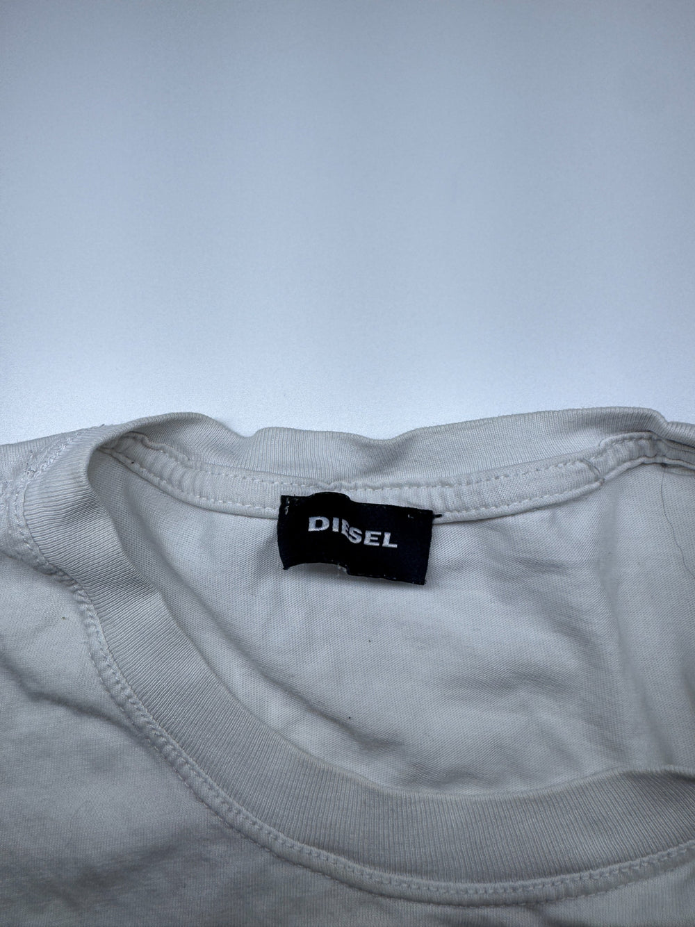 Diesel Only The Brave Graphic T-Shirt White M/L — 3