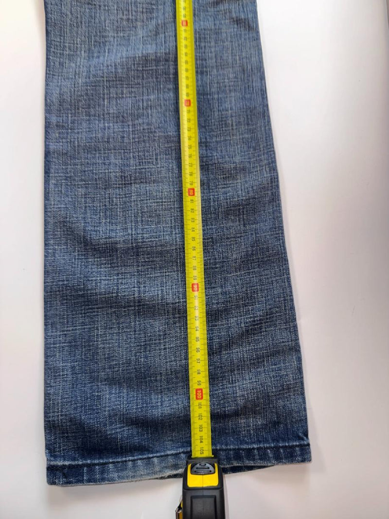 Diesel Industry Vintage Y2K Jeans Size 32 Blue Denim