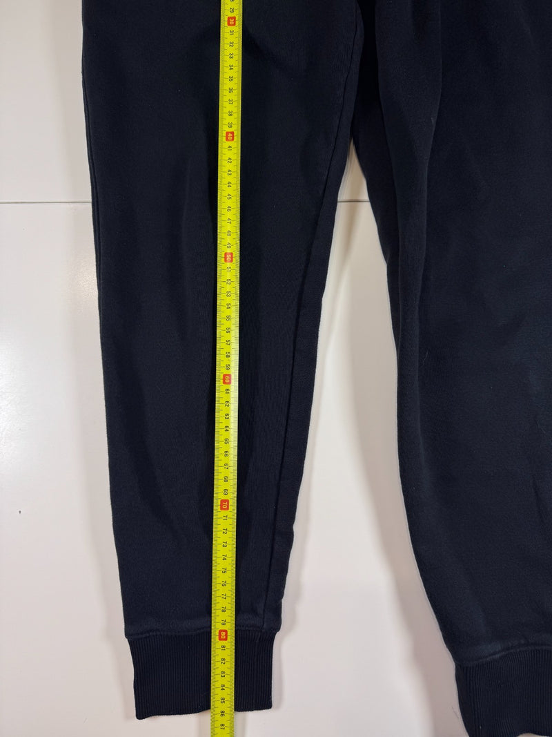 Fila Jogger Sweatpants Black Small Logo Jogging Bottoms Size S
