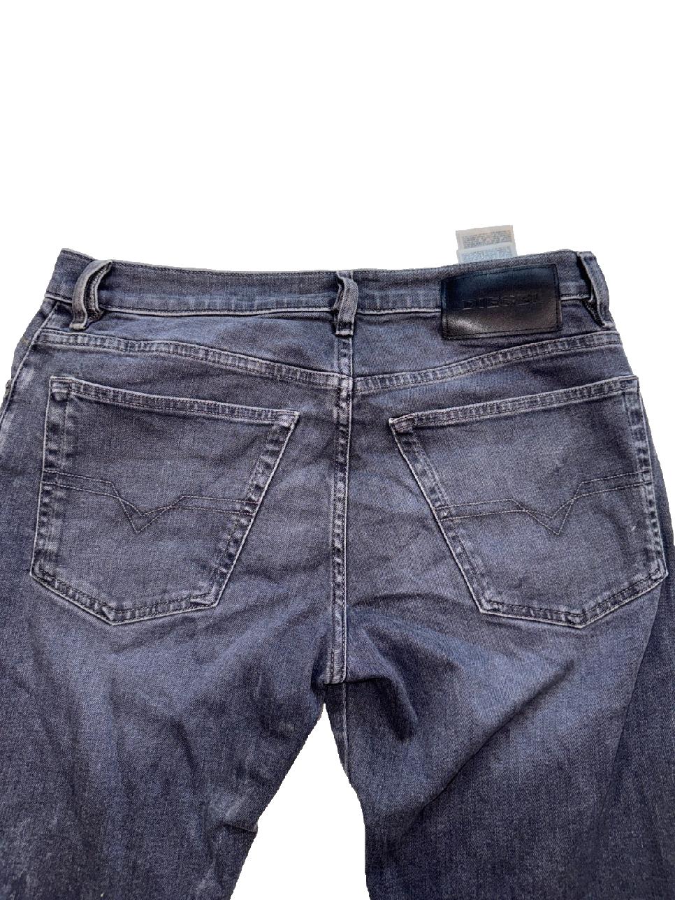 Diesel Vintage/Y2K D-Mihtry Jeans W30 L32 Grey Straight Denim — 3