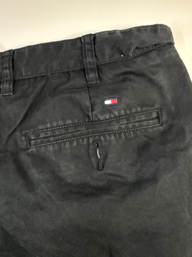 Tommy Hilfiger Pants Vintage Y2K Black Relaxed Straight Fit W38 L30