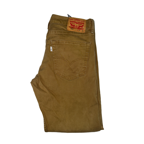 Levi's Vintage 502 Straight Leg Pants W31 L30 Brown