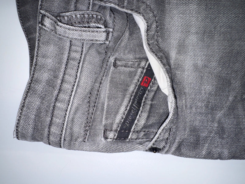 Diesel Industry Viker Vintage Y2K Grey Jeans Size W33 L32