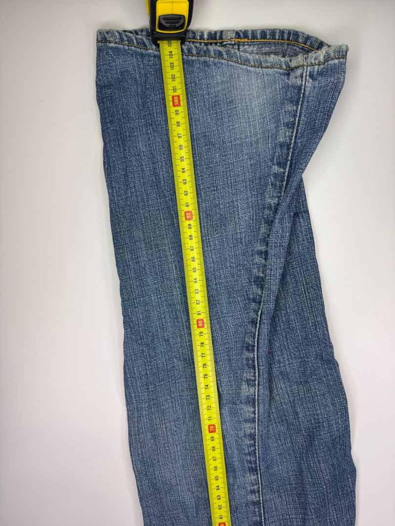 G-Star Raw S.C.A Crotch Jeans W31 L32 Vintage Y2K Blue Denim
