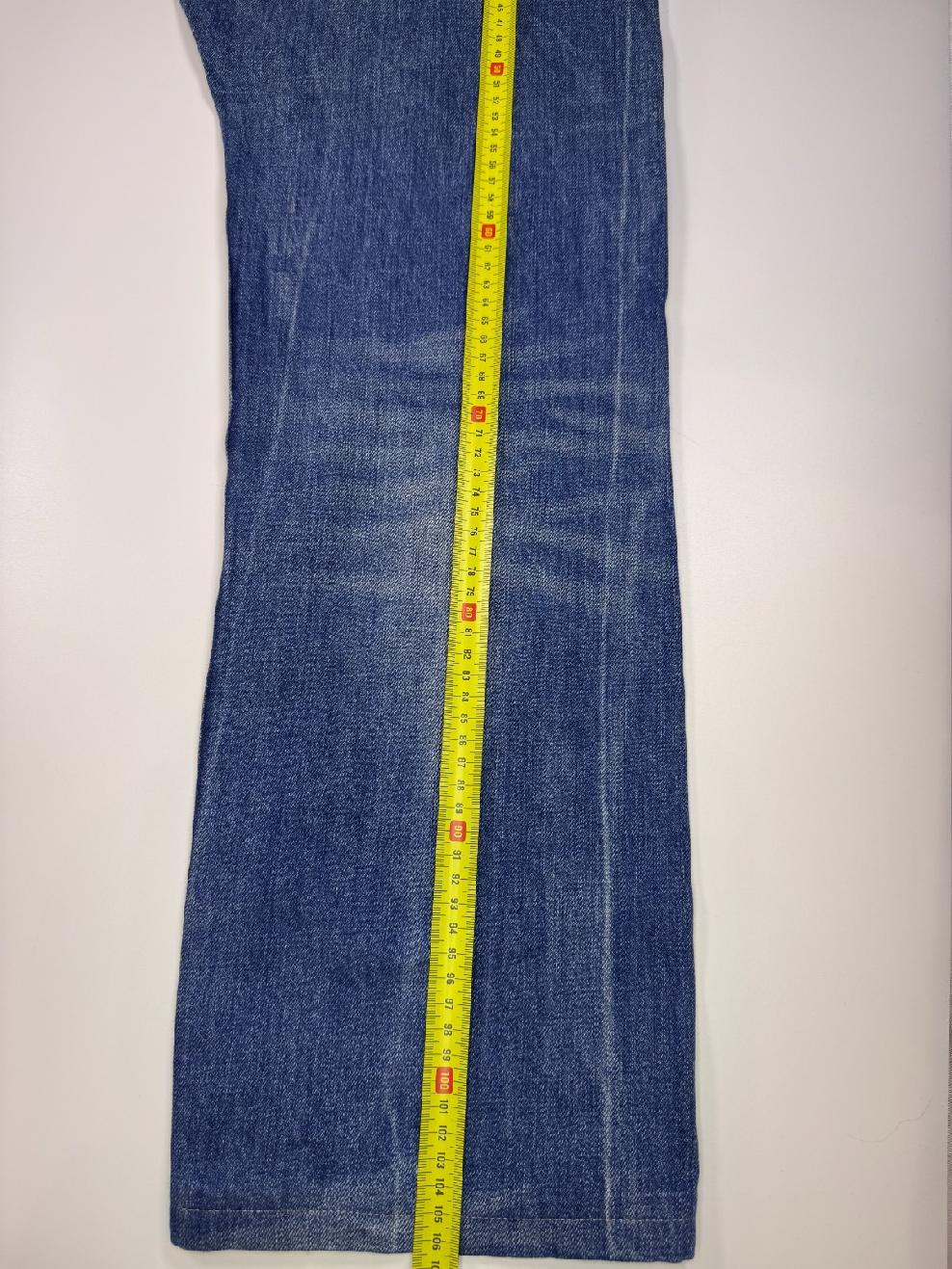 G-Star RAW 3301 Jeans Blue Denim Straight Fit Button Fly — 5
