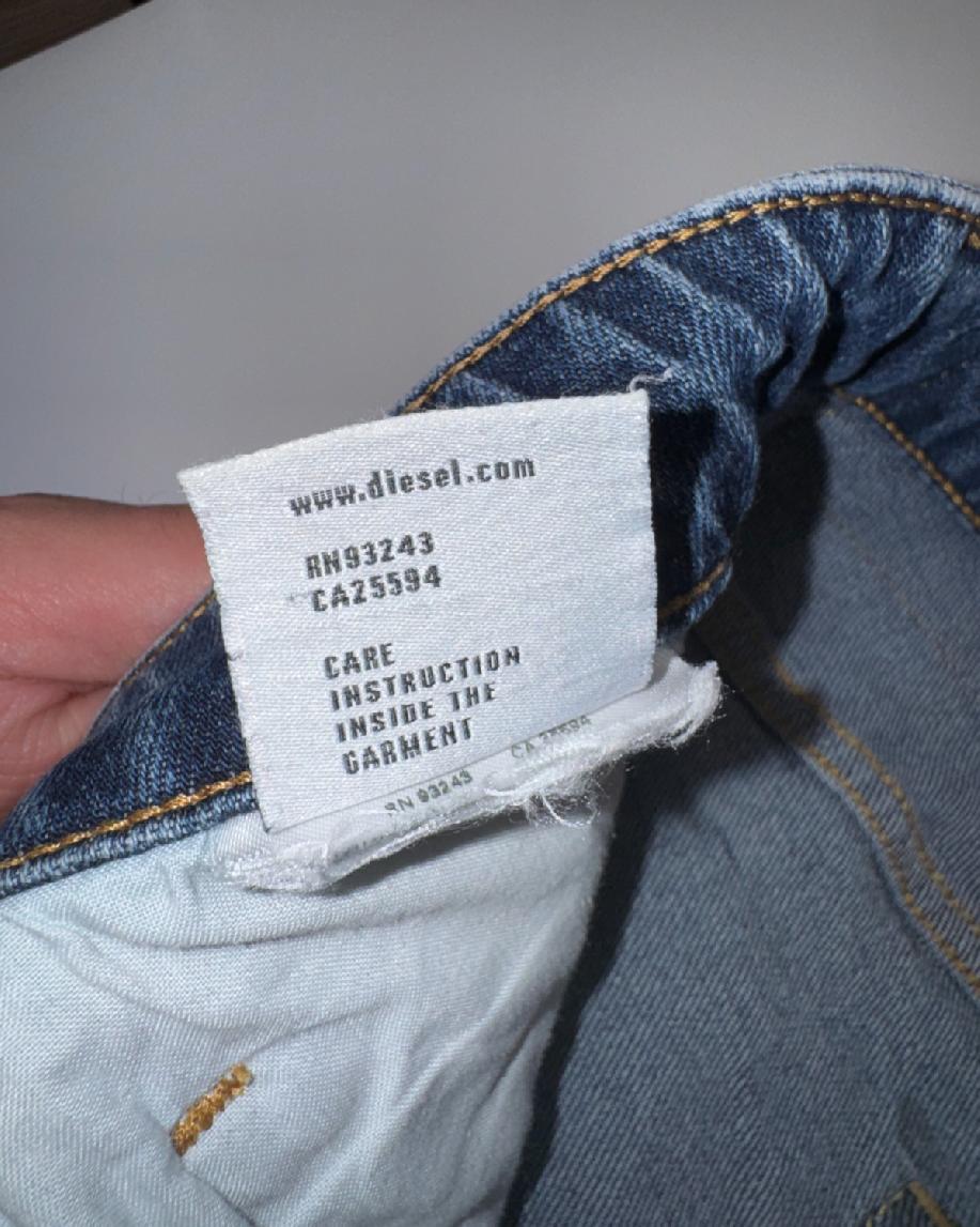 Diesel Industry Vintage/Y2K Jeans W36 Blue Straight — 5
