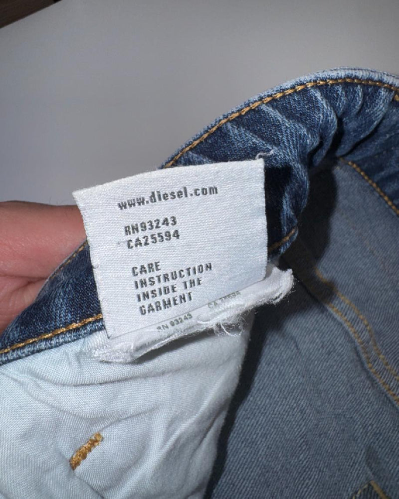 Diesel Industry Vintage/Y2K Jeans W36 Blue Straight
