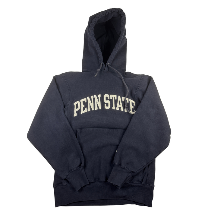Champion Reverse Weave Vintage Penn State Hoodie Navy Größe S