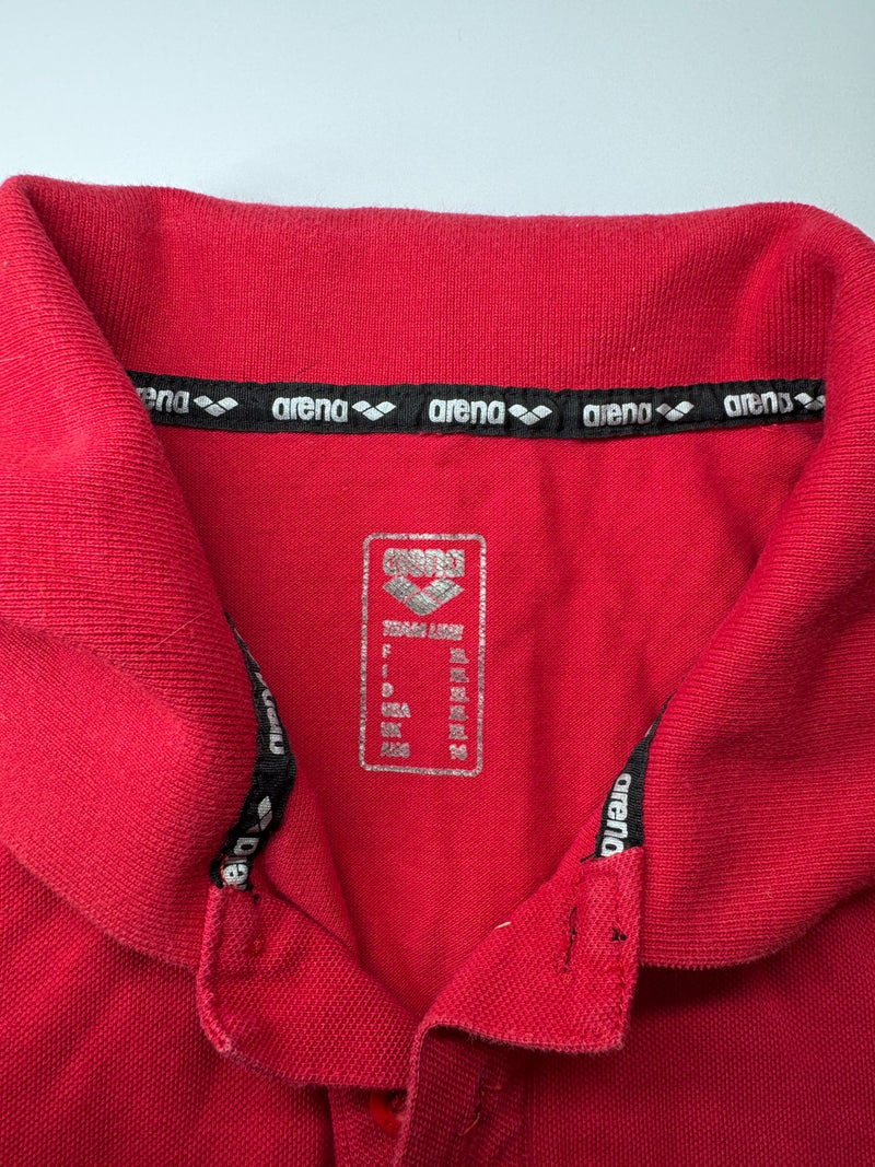 Arena Team Line Polo Shirt Red Men XL