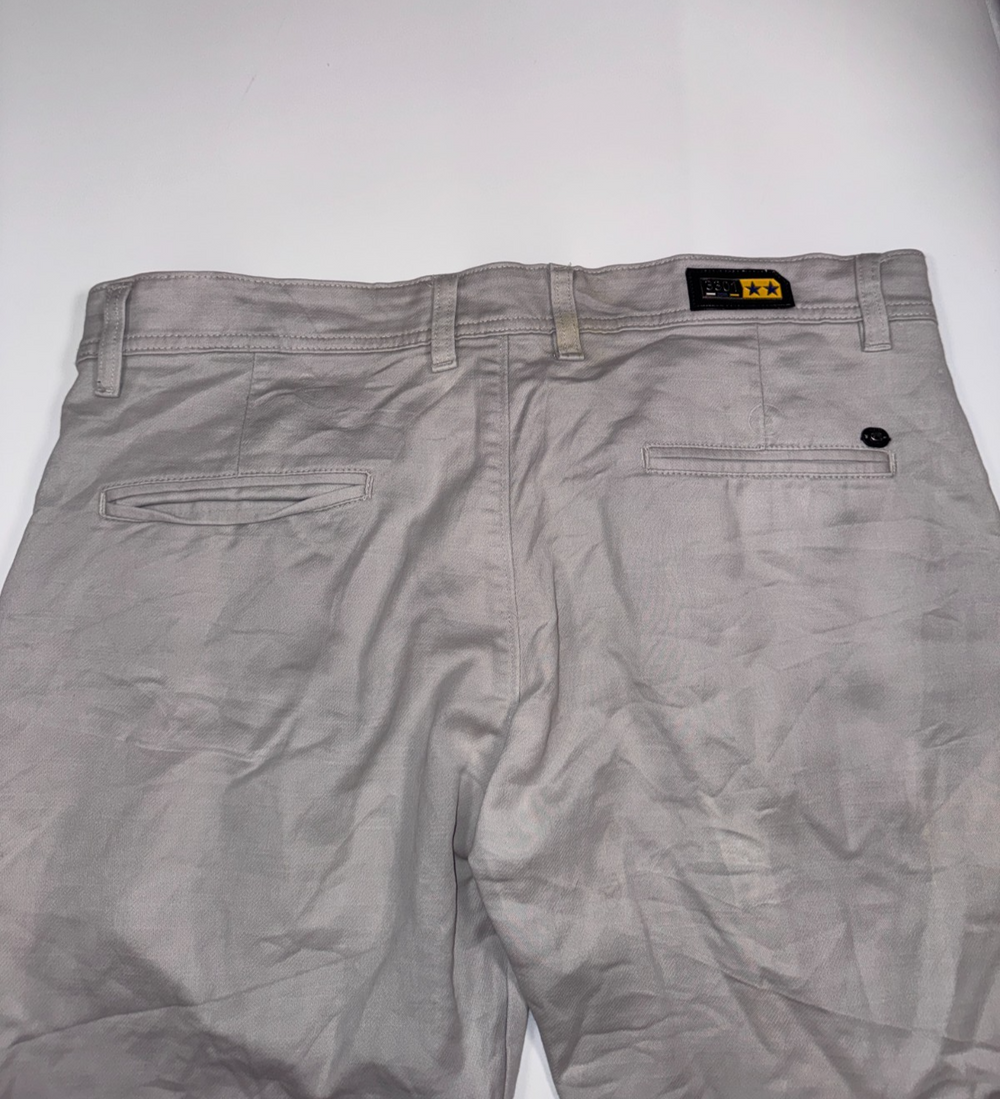 G-Star RAW 3301 Beige Chino Pants Vintage Y2K Casual Size W34 — 7