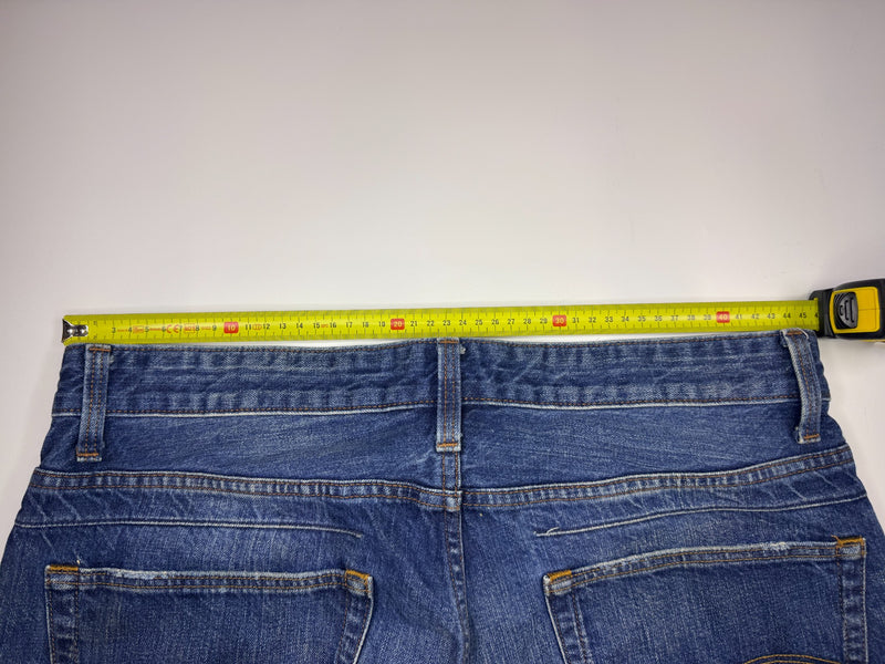 G-Star RAW D-Staq 5-Pocket Jeans W33 L34 Blue Denim Tapered