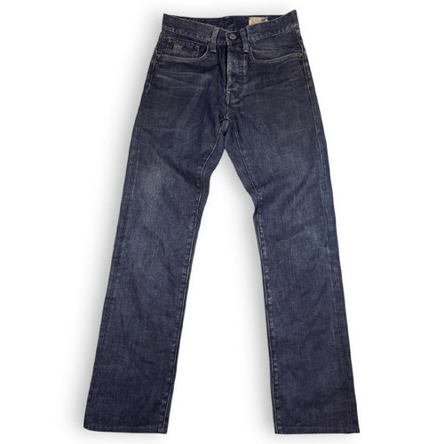 G-Star RAW 3301 Jeans W29 L34 Vintage Straight Dark Blue Denim