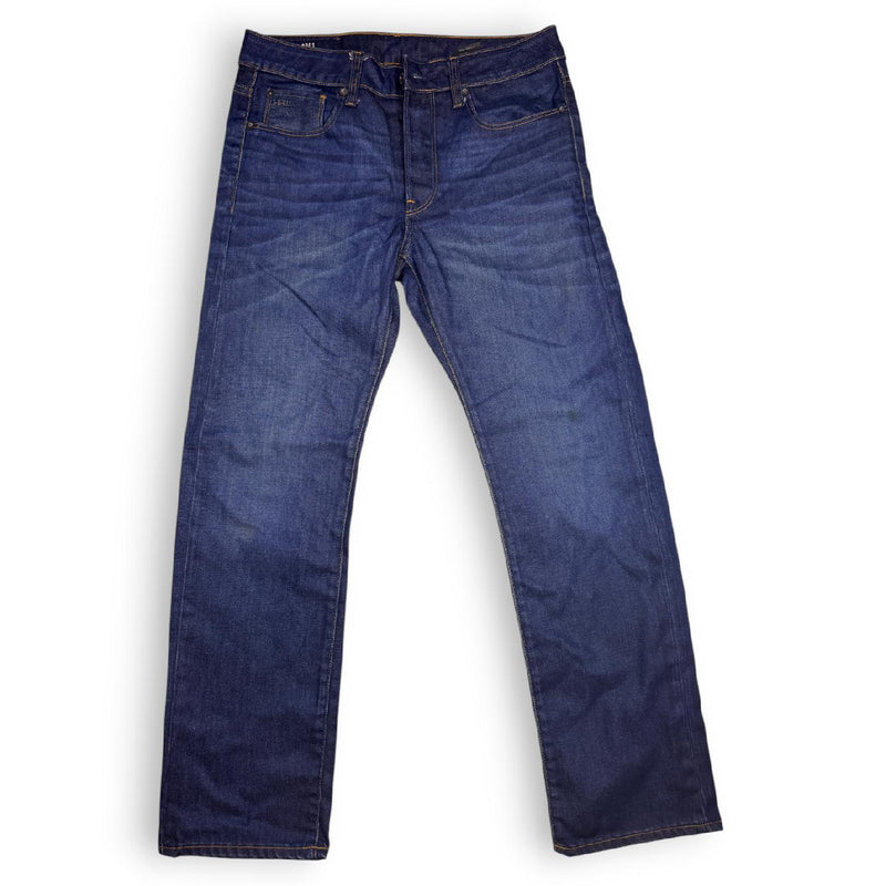 G-Star RAW 3301 Straight Jeans Dark Blue W30 L30 Denim