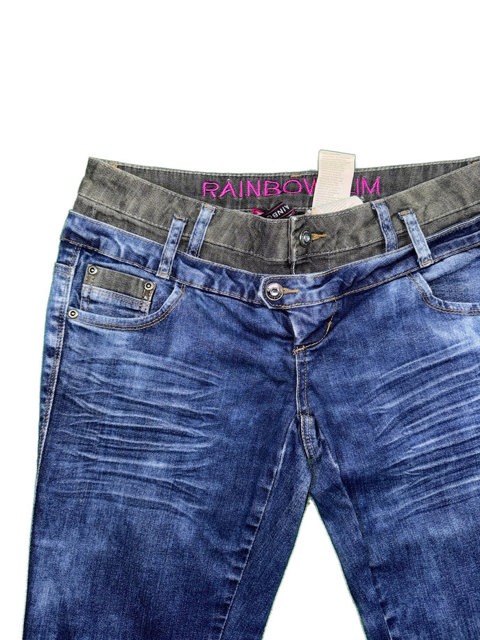 RAINBOW Slim Jeans 40