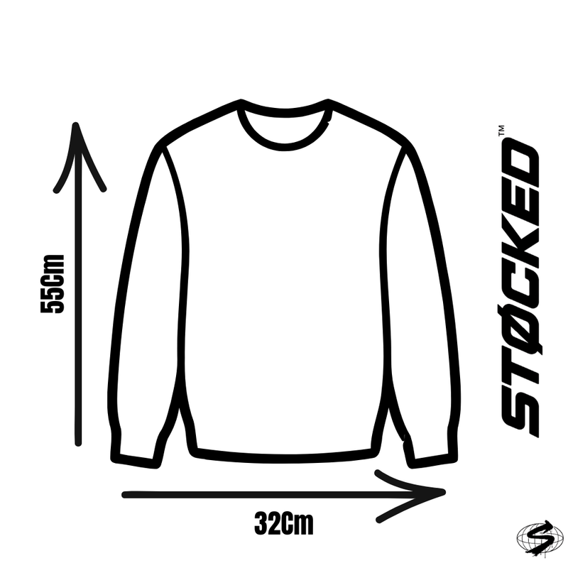 Nike Swoosh Cropped Sweatshirt Orange Size S