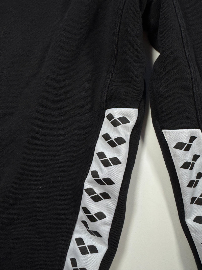 Arena W Fleece Pant Team Track Pants Black White XS