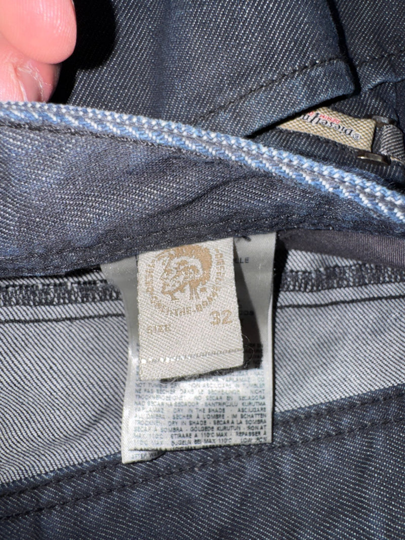 Diesel Darron Vintage Jeans W32 L30 Dark Blue Slim Tapered Denim