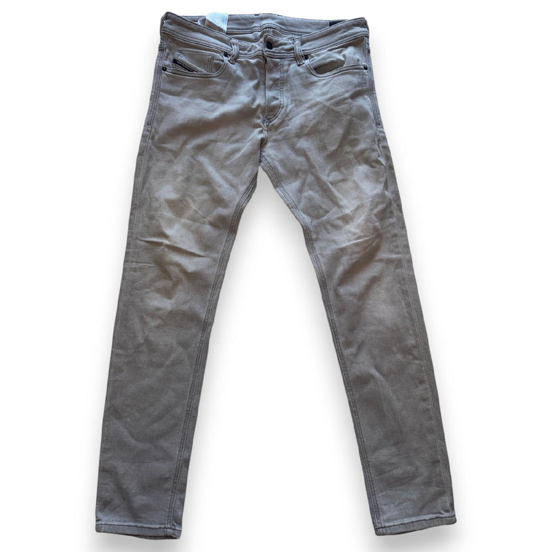 Diesel Sleenker Skinny Jeans Y2K Grey Size W32 L30
