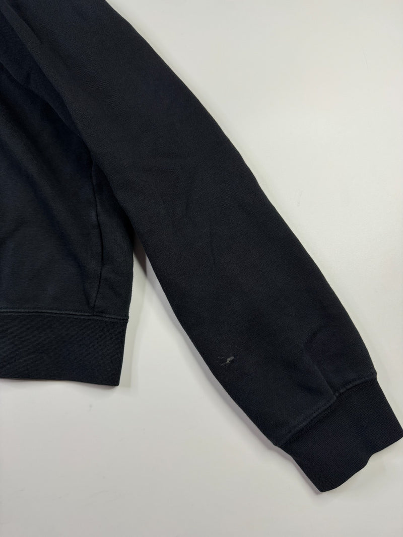 Nike Vintage Y2K Hoodie Black Small Swoosh Pullover Hoodie M