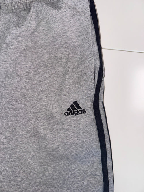 Adidas Vintage Y2K Shorts Grey 3 Stripes Logo Size L