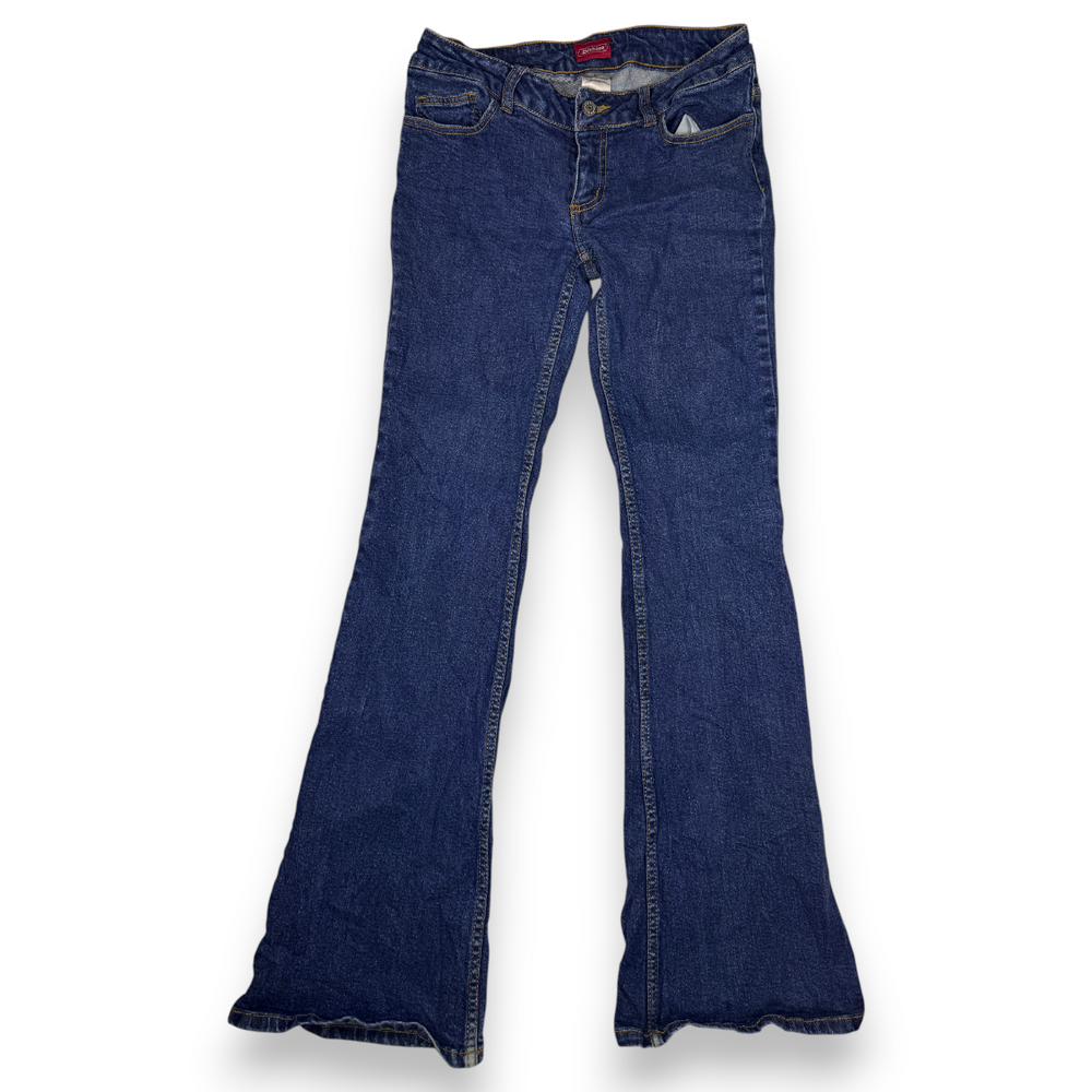 Dickies Vintage Y2K Flared Jeans Blue Denim Size 9 — 1