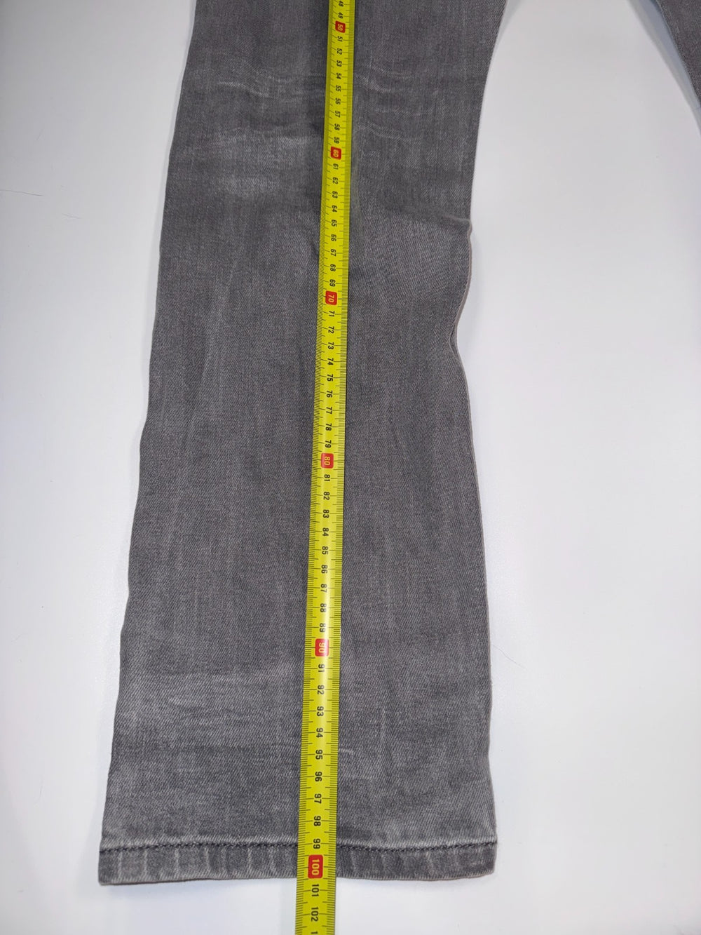 Diesel Industry Viker Vintage Y2K Grey Jeans Size W33 L32 — 9