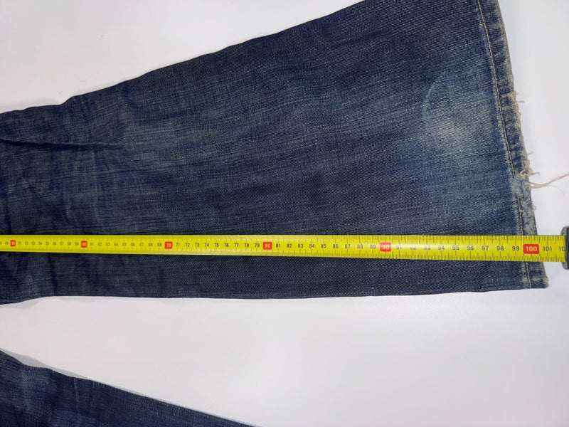 G-Star RAW 3301 Jeans W27 L32 Distressed Bootcut Vintage Denim