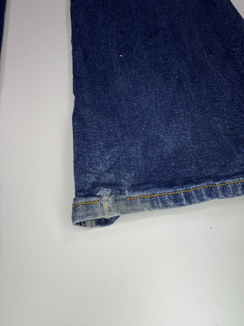 Dickies Vintage Y2K Flared Jeans Blue Denim Size 9
