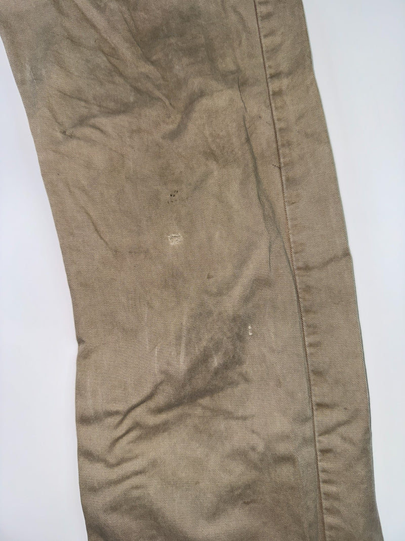 Levi's Vintage 505 Straight Leg Pants W31 L30 Khaki Beige