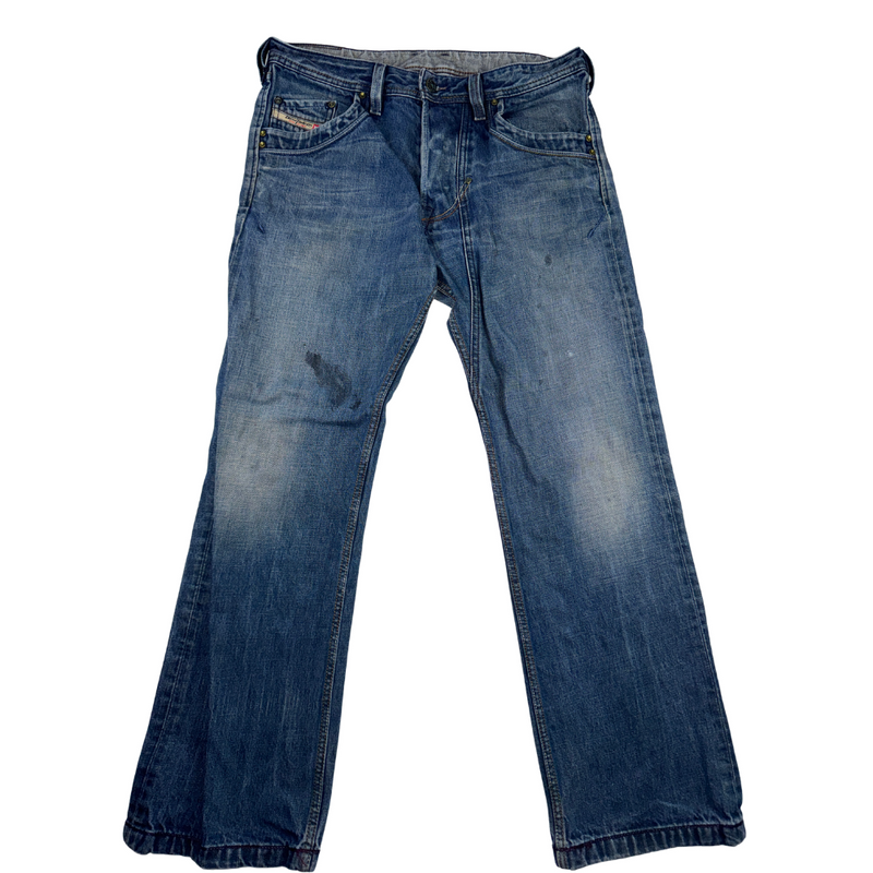 Diesel Vintage Y2K Jeans Size 32 Blue Straight Leg