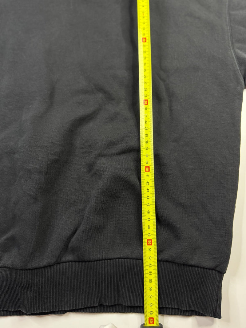Reebok Vintage Y2K Hoodie Black Pink Big Logo Pullover Streetwear