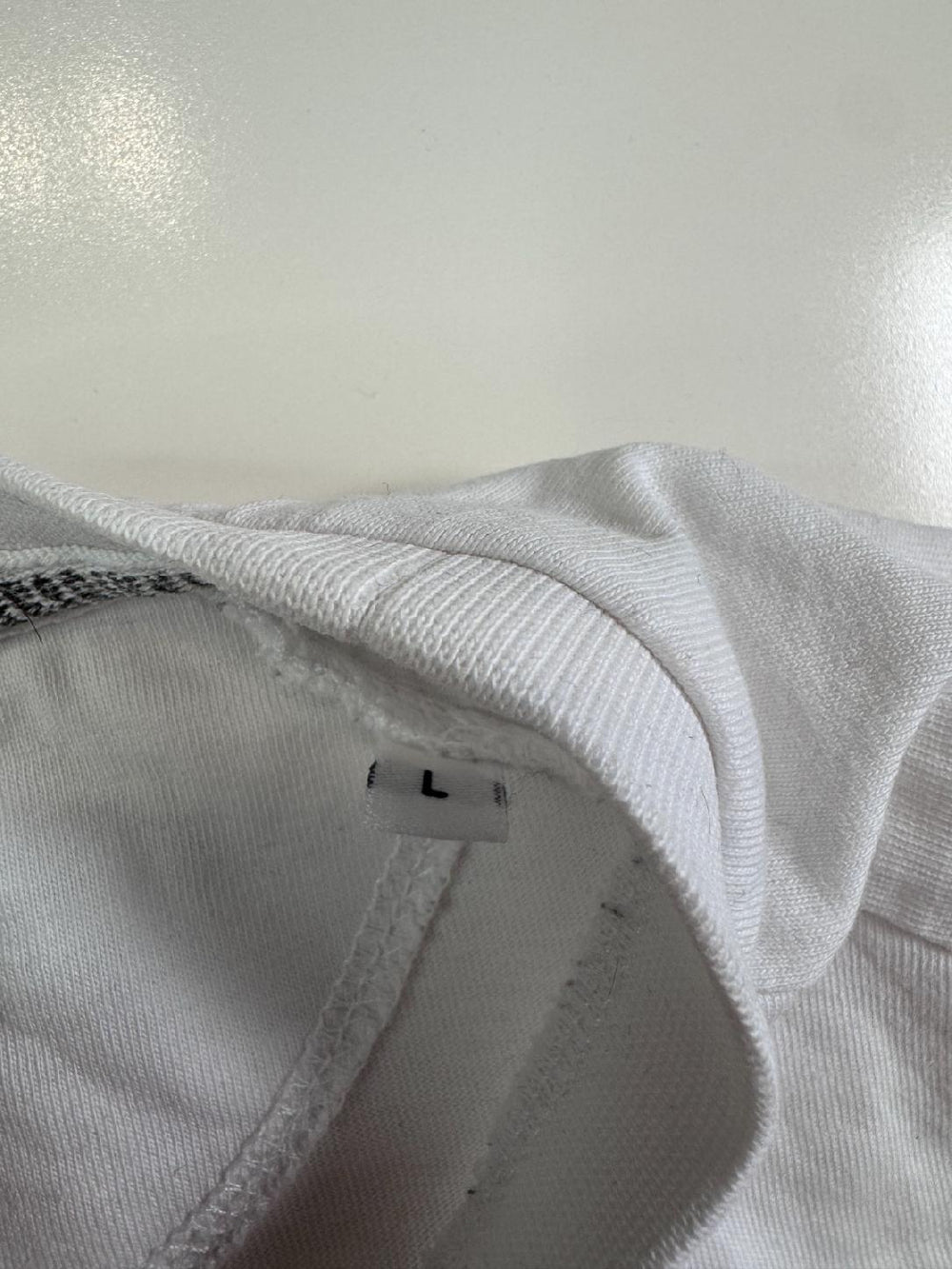 Bikkembergs T-Shirt White Big Logo Graphic Athletic Style Size L — 4