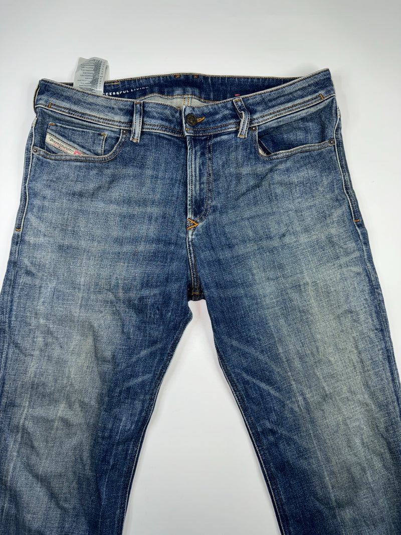 Diesel Industry Vintage Y2K Zatiny Bootcut Jeans W34 L30 Blue