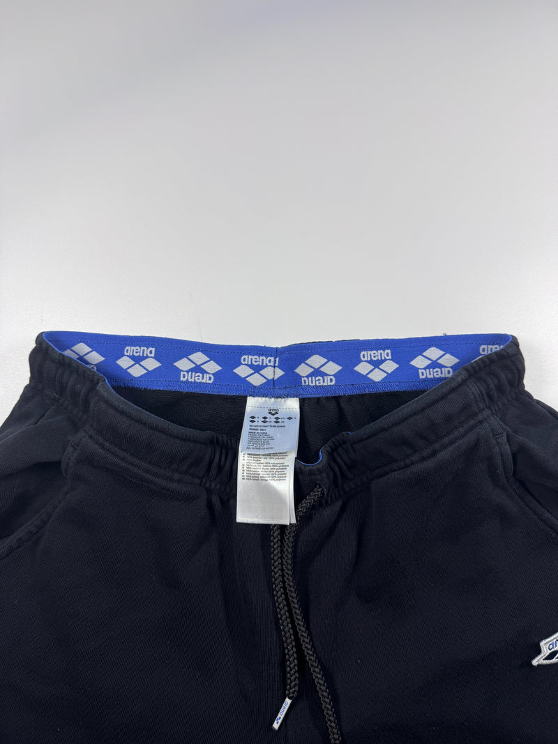 Arena W Fleece Pant Team Track Pants Black White XS