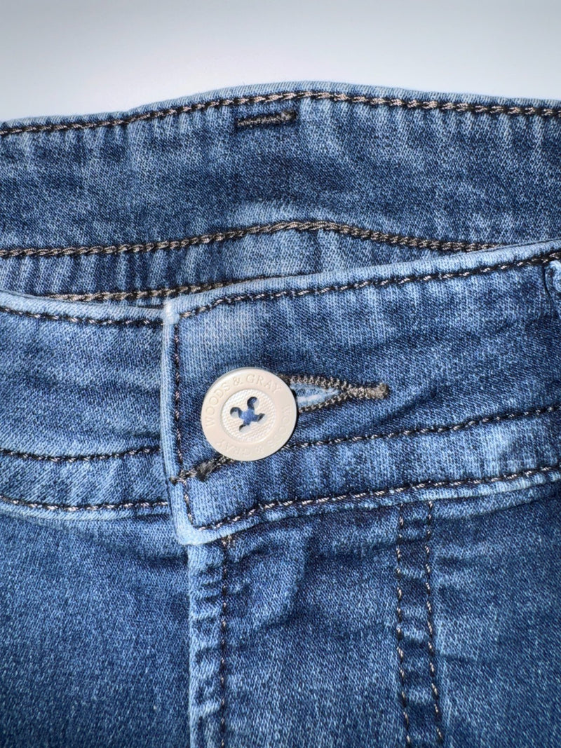 Diesel THAVAR Denim Sweat Pants Jeans W32 Blue Jogger Stretch