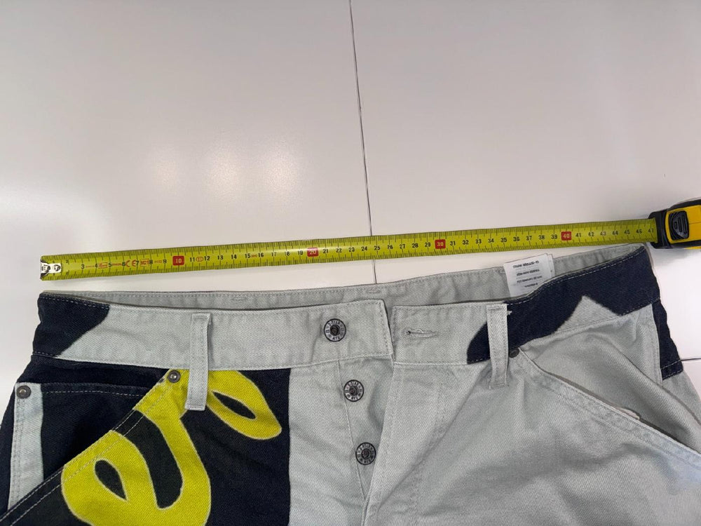 G-Star Raw 5622 3D Tapered Jeans Y2K Graphic Print Grey Size W34 L32 — 10