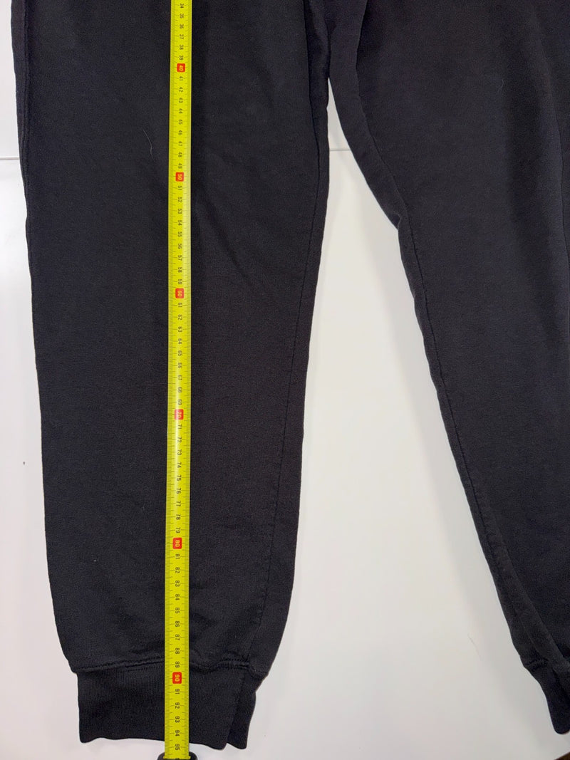 Champion Joggers Big Logo Black Size L Y2K Sweatpants