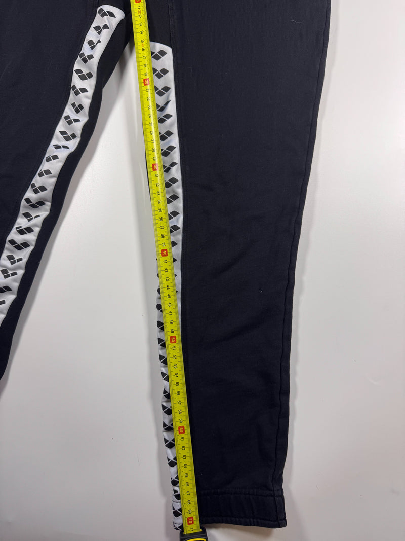 Arena W Fleece Pant Team Track Pants Black White XS