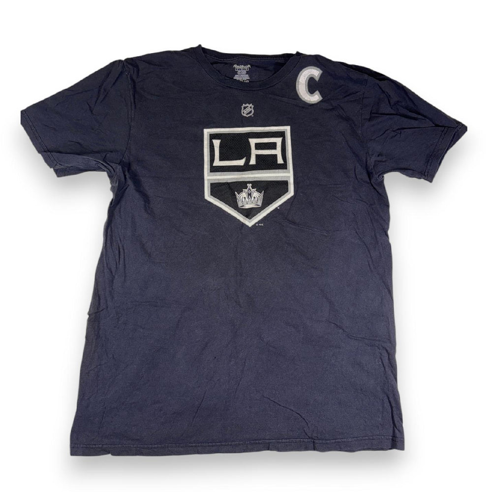 Reebok LA Kings Dustin Brown 23 NHL T-Shirt Black Size L — 1