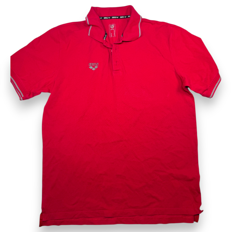 Arena Team Line Polo Shirt Red Men XL
