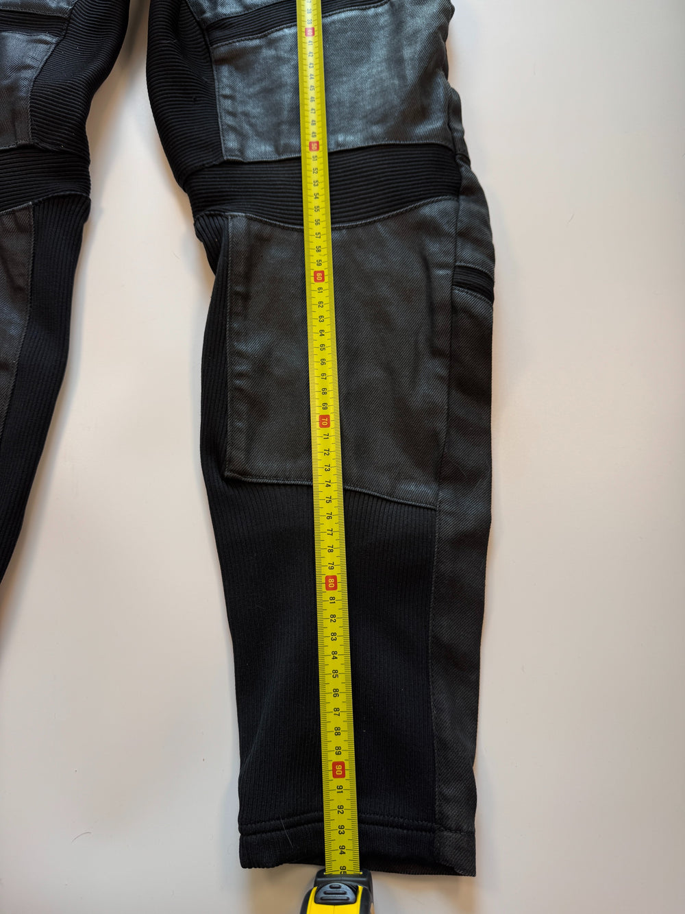 G-Star Raw Motac 3D Slim Waxed Moto Jeans Black W31 L30 — 8