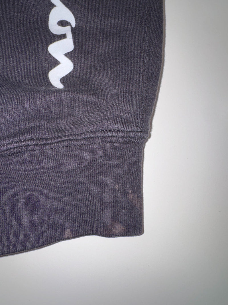 Champion Joggers Big Logo Black Size L Y2K Sweatpants